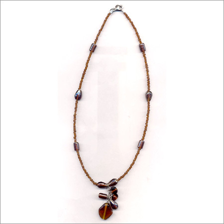 Beads Necklace with Pendent