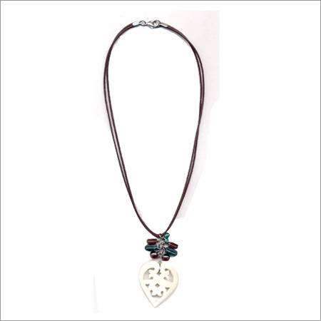 Beaded Jewelry with Heart Shaped Pendant