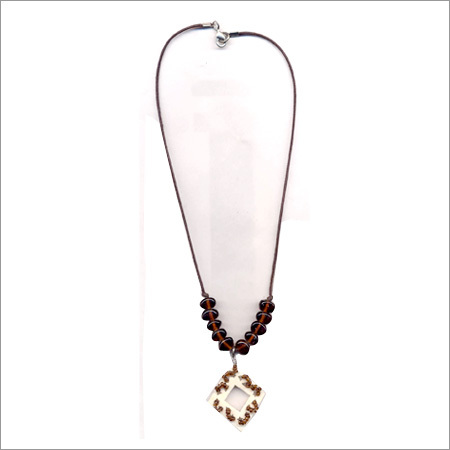 Bead Necklace And Pendant 