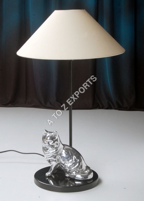 White Decorative Aluminium Table Lamp Base
