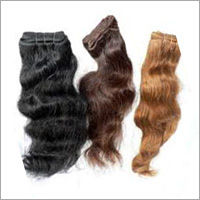 Machine Weft Hair - Indian Human Hair, Black and Brown Colors | Unisex, Premium Quality