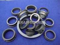 Carbon Seal Rings - Impregnated Resin/antimony, 5-10mm Width, 99% Hardness, High Temperature Resistance, Superior Wear Resistance, Excellent Dimensional Stability