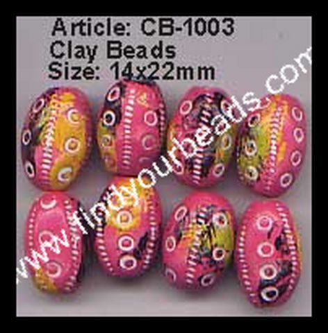 Clay beads