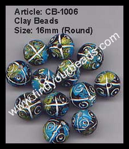 Clay beads