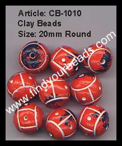 Clay beads