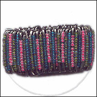 accessories - Metal, Glass Beads, Variable Size, Pink | Customizable Design, Carnival Use, Durable, Unique Style