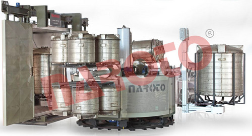 4 Arm Bi axial Rotomoulding Machine