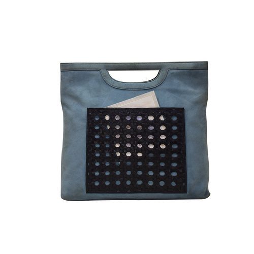 Leather Shopping Hand Bag