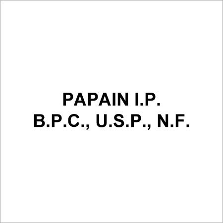 Papain I.P. B.P.C., U.S,P., N.F.