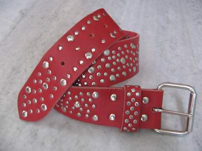 studded leather belts