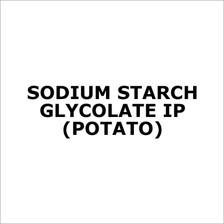 Sodium Starch Glycolate Ip (Potato)