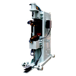 Spot Welding Machine - 10-35 K.V.A | Heavy Duty Copper, Air Cooled Double Round Transformer, Solid State Timer, 300-750 mm Throat Depth, Precise Weld Control