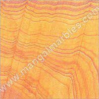 Rainbow Sandstone - Slabs, 5-12 Mm Thickness, Yellow | Rugged Nature, Flawless Finishes, Available In Various Shapes And Sizes