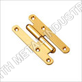 Brass H Hinges - Polished Brass, 25x50mm | Corrosion Resistant, Durable, Elegant Design, Easy Installation, Smooth Operation