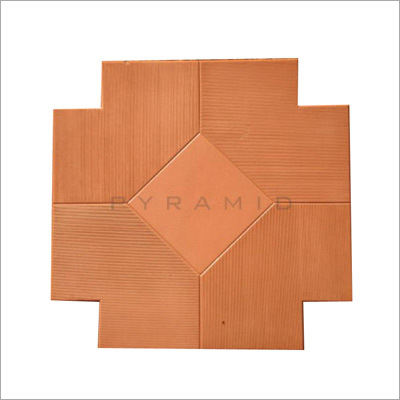 Cement Designer Tiles - 300x300 mm Terracotta | Durable Design Stylish Finish Easy Installation