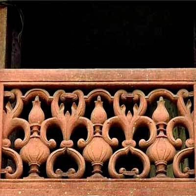 Sandstone Carved Railings