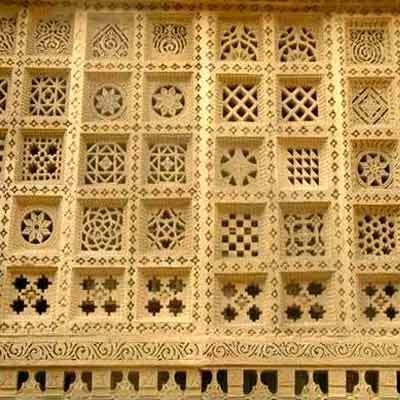 Marble Lattice Wall