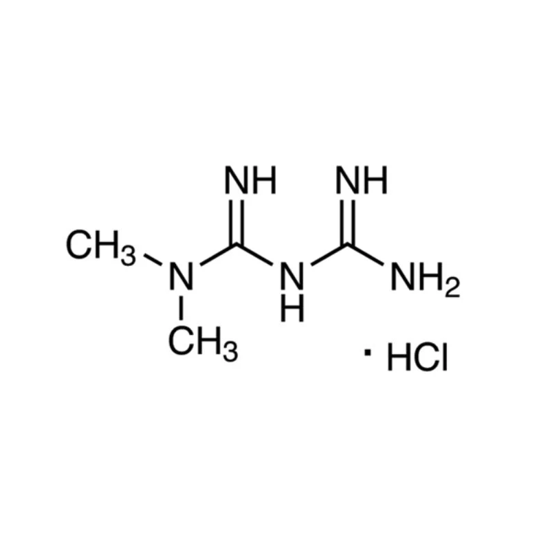 Metformin Hydrochloride - White Crystalline Liquid for Anti-Diabetic Treatment, Assured Quality with Accurate Composition, Storage in Dry Place