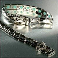 FIR Men's White Gold Bracelet