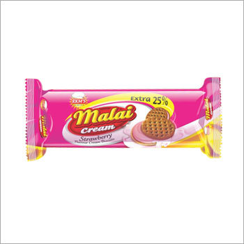 Strawberry Cream Biscuits