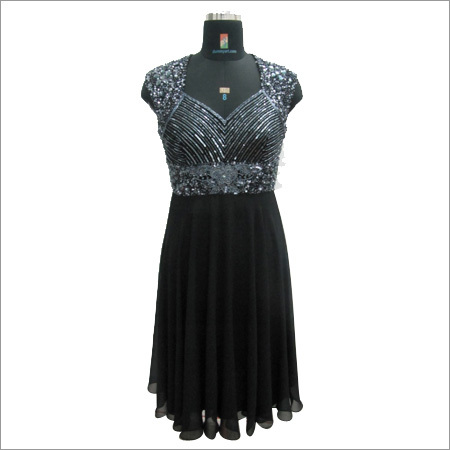 Hand Beaded Ladies Short Apparel