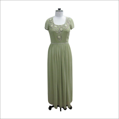 Beaded Long Dress
