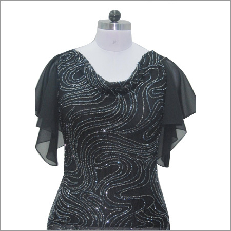 Hand Beaded Fancy Ladies Top