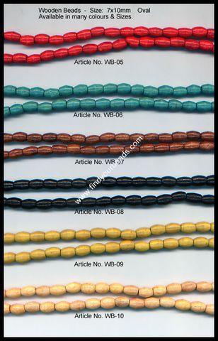 Wooden beads
