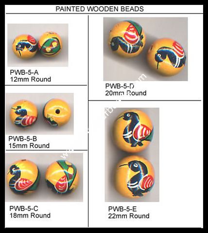 Wooden beads