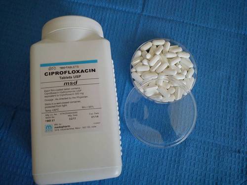 Ciprofloxacin Tablets USP 500 mg