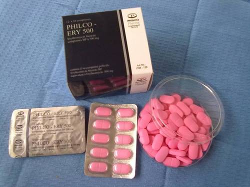 Erythromycin Stearate Tablets BP 500 mg