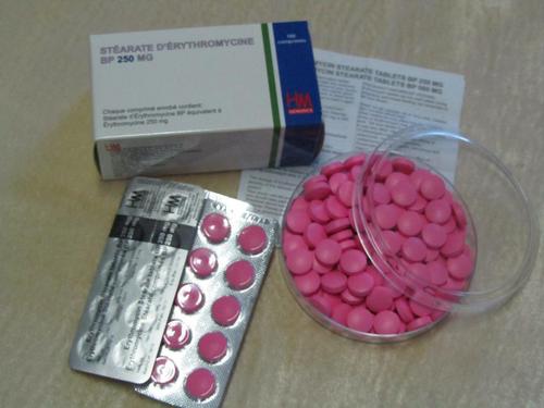 Erythromycin Stearate Tablets BP 250 mg