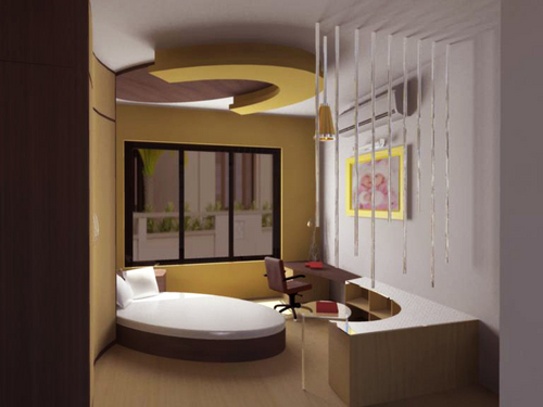 Study Room Interior Designing