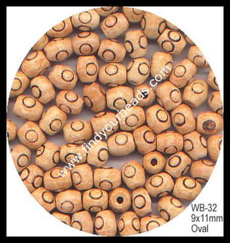 Wooden beads