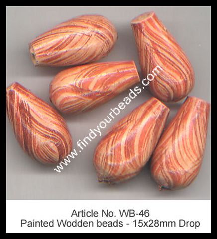 Wooden beads