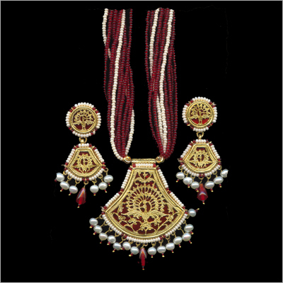 Costume & Fashion Jewelry - Metal & Beads, Gold | Elegant Design, Versatile, Durable, Traditional Jewelry Set