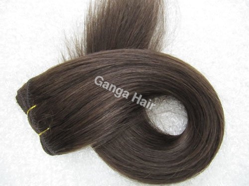 Straight Machine Weft Hair