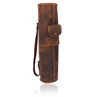 Leather Cylindrical Bag
