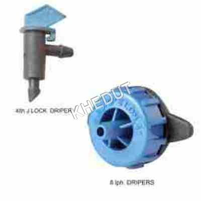 Dripper - Polypropylene, Sizes: 12 Mm, 16 Mm, 20 Mm, 25 Mm | User-Friendly, Sturdy Design for Industrial & Home Use, Easy Water Supplying