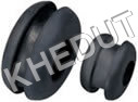 Rubber Grommet Groove Type - Solid Rubber, Industrial & Workshop Use | Ideal for Office and Shop Applications