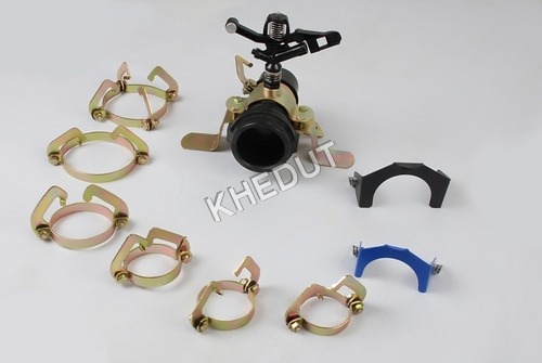 Sprinkler Pipe Clamp - HDPE & CRC Sheet Sizes 63MM 75MM 90MM 110MM | User Friendly Sturdy for Industrial & Workshop Applications