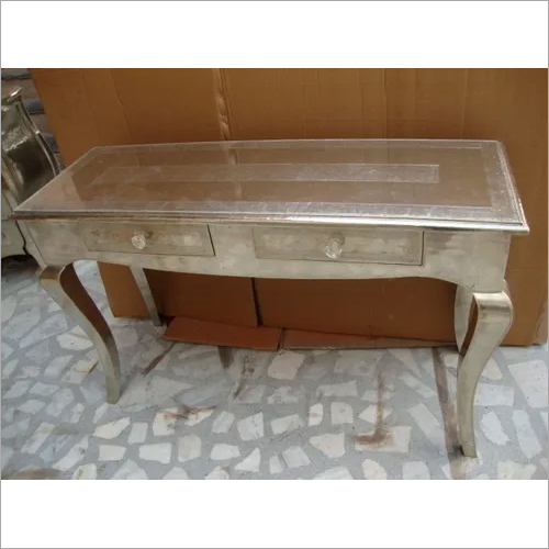 Decorative Silver Color Table