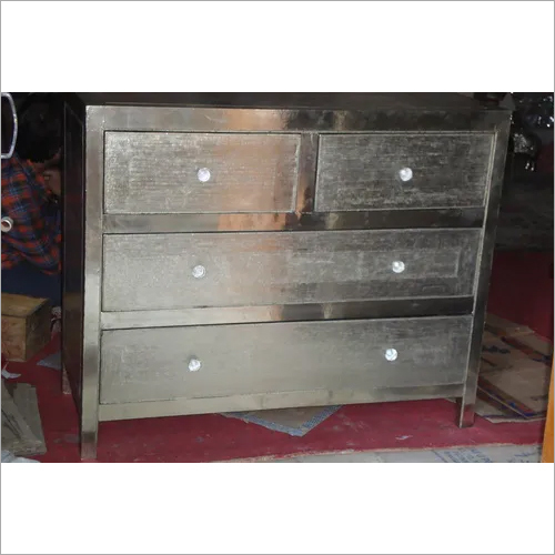 Polished Decorative Silver Furniture