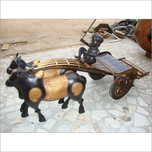 Indian Antique Bullcart