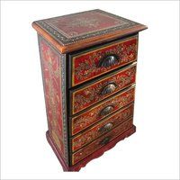 Brown Painted Wooden Drawer