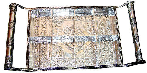 Brown White Metal Manufacturers Tray In Jaipur