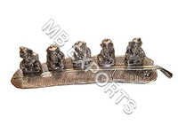 German Silver Agarbatti Stand Size: 6-8 Inch