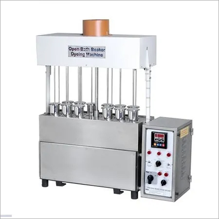 Open Bath Beaker Dyeing Machine Applicable Material: Ss & Ms