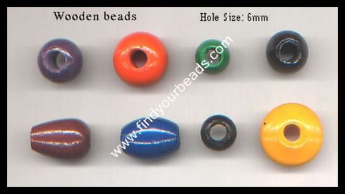 Wooden beads
