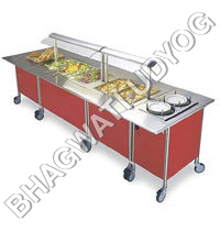 Hot food table